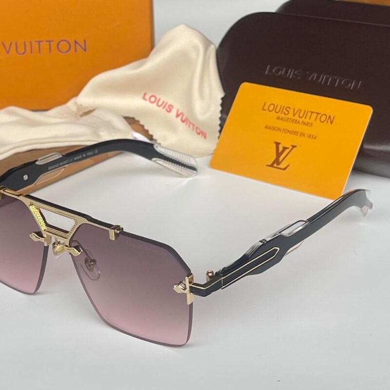 Louis Vuitton Rimless Unisex Shield Sunglasses