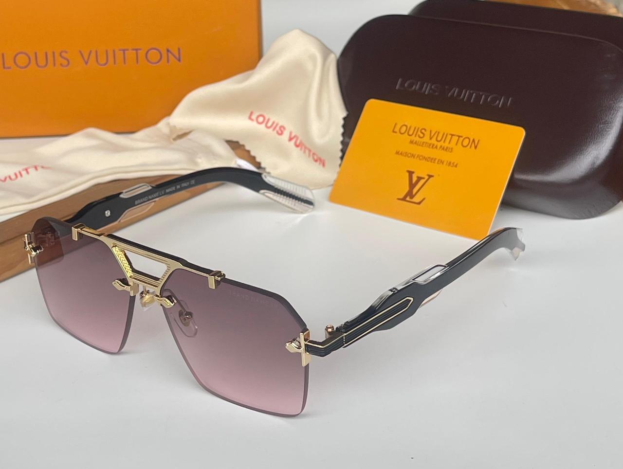 Louis Vuitton Rimless Unisex Shield Sunglasses