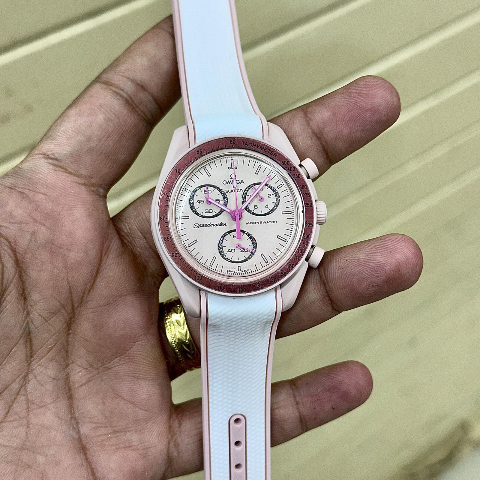 Omega X Swatch Moonswatch Speedmaster Edition Watches 42mm - Image 3