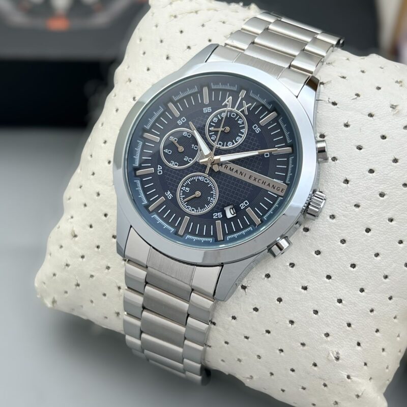 Emporio Armani Exchange Stainless Steel Chronograph 44mm Quartz Movement Men's Watch