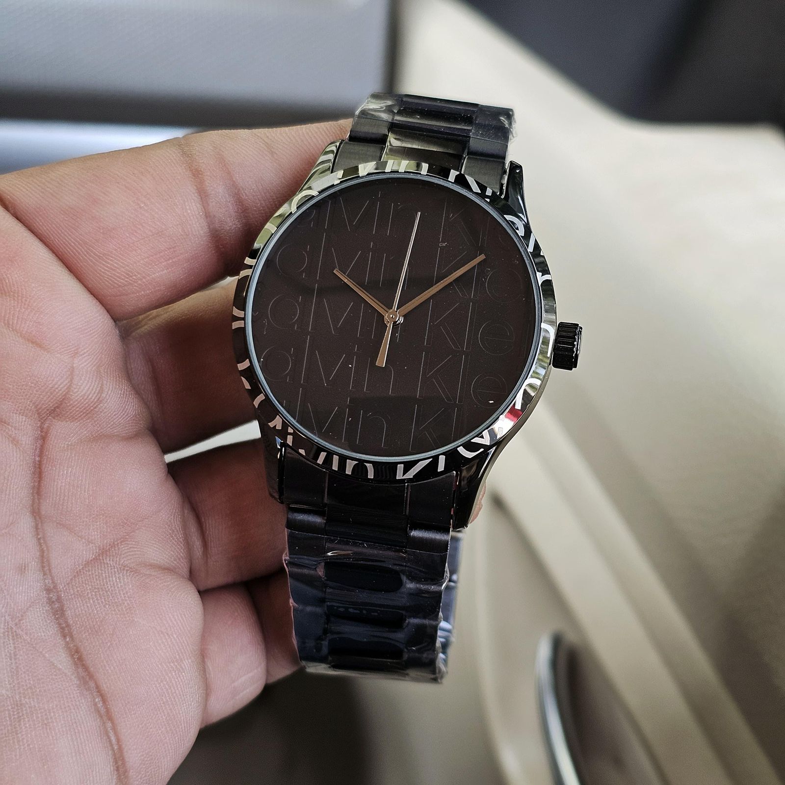 Calvin Klein Minimal Stainless Steel 38mm Quartz Machine Ladies Watch