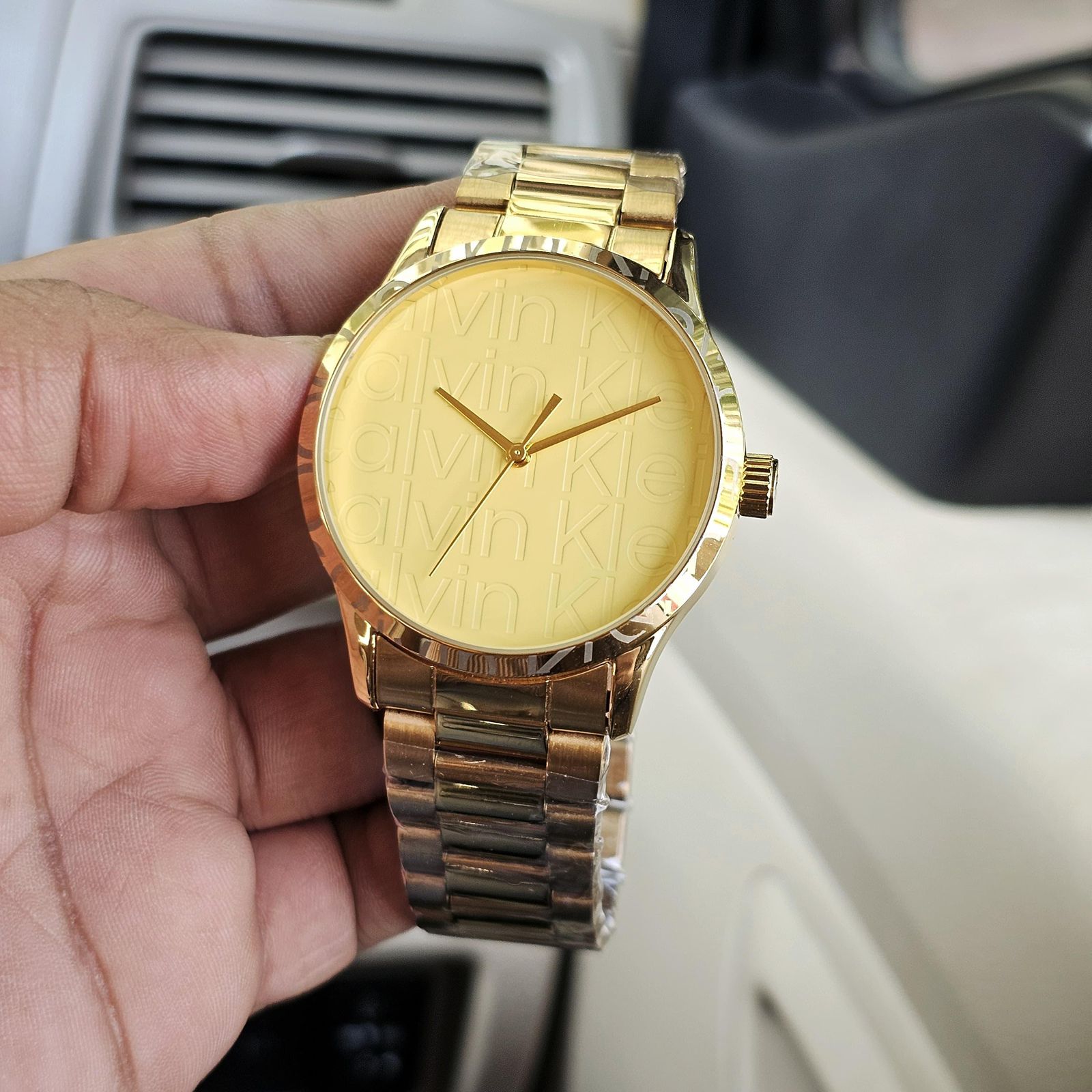 Calvin Klein Minimal Stainless Steel 38mm Quartz Machine Ladies Watch - Image 2