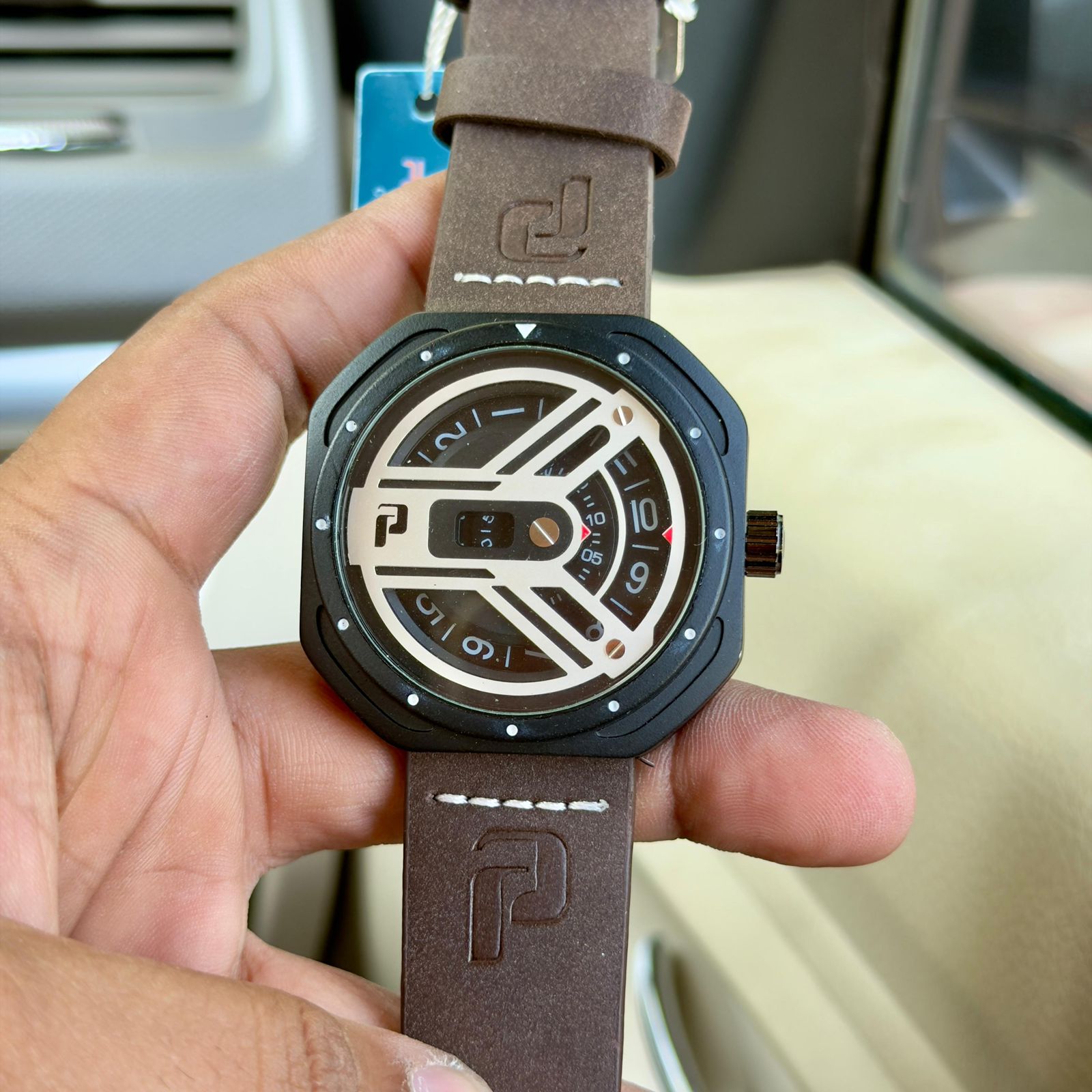 P-7 Industrial Limited Edition Skeleton 42mm Men's Watch - Image 2