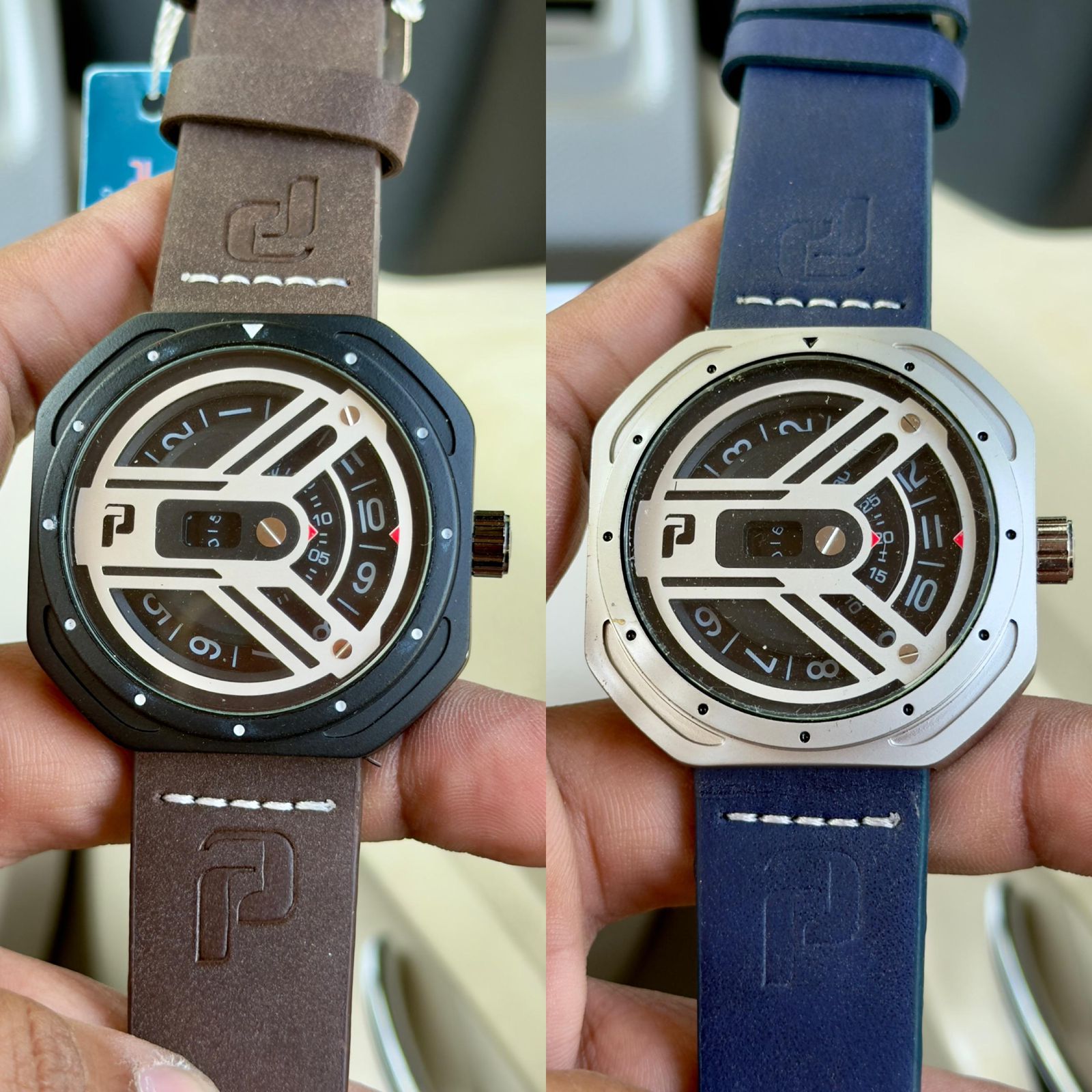 P-7 Industrial Limited Edition Skeleton 42mm Men's Watch - Image 3