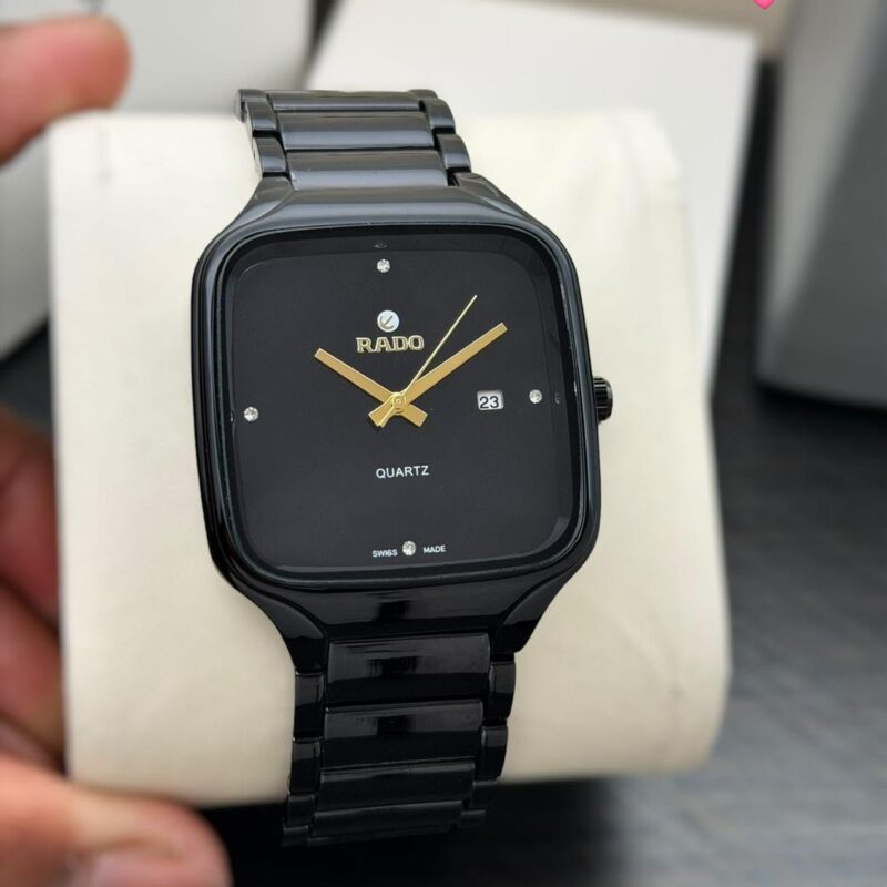 Rado Stainless Steel Ceramic 44mm Quartz Movement Men's Watch