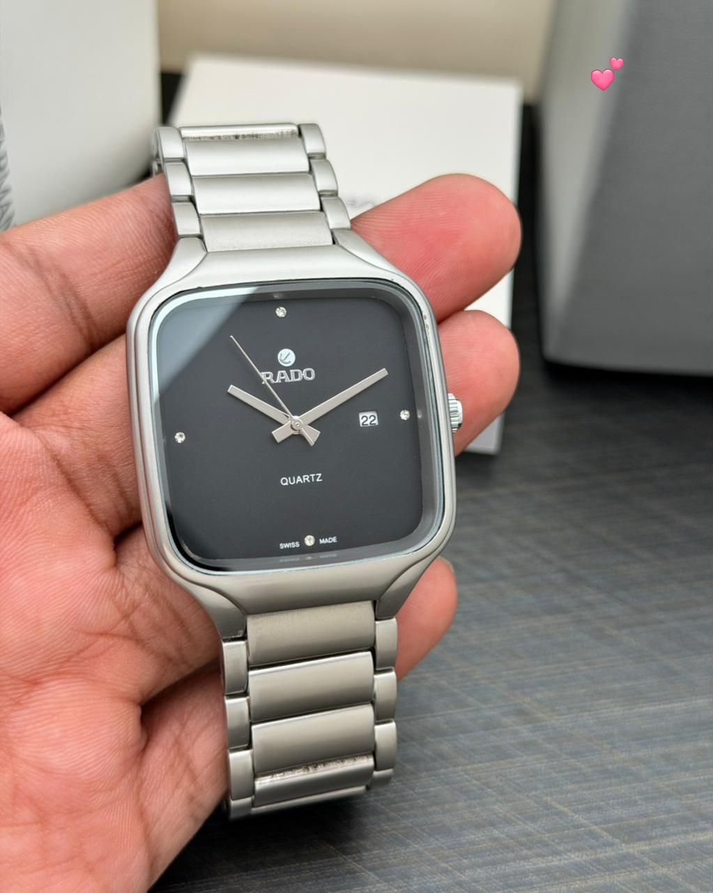 Rado Stainless Steel Ceramic 44mm Quartz Movement Men's Watch - Image 2