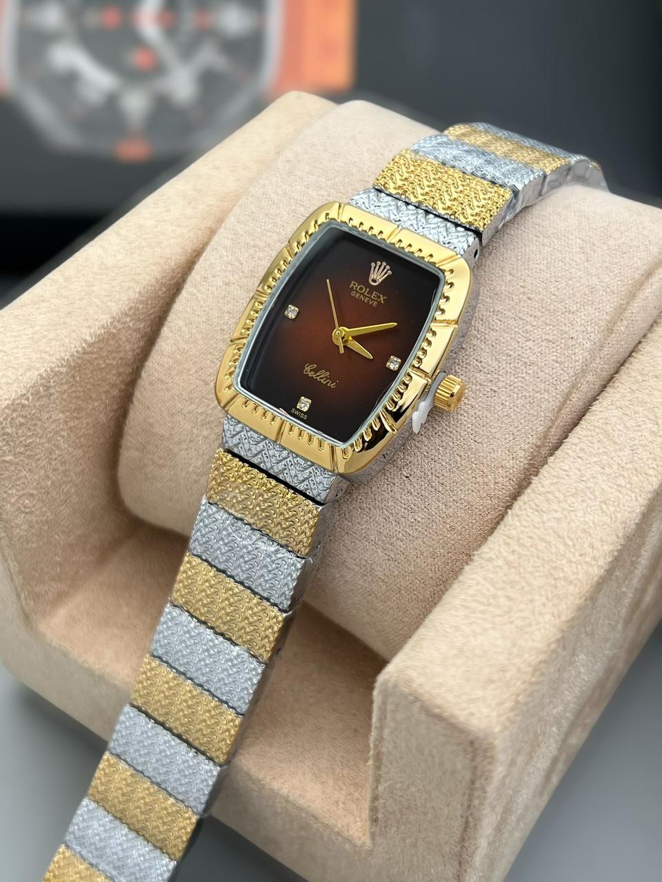 Rolex Cellini Stainless Steel Swiss Quartz movement Ladies Watch - Image 3