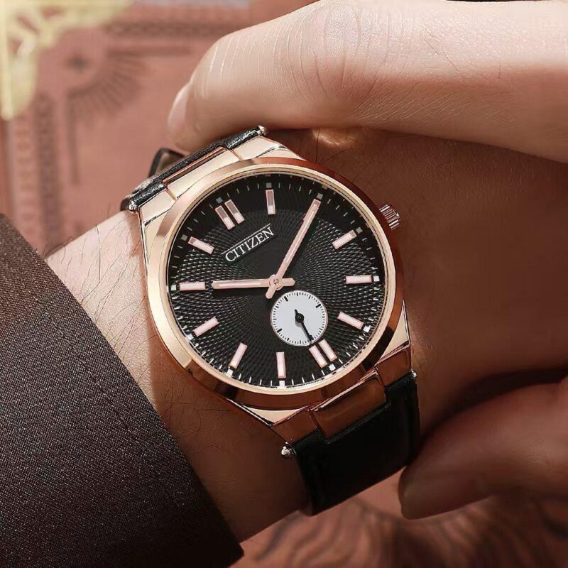 Citizen Tsuyosa Rose Gold Chronograph 42mm Quartz Movement Men's Watch