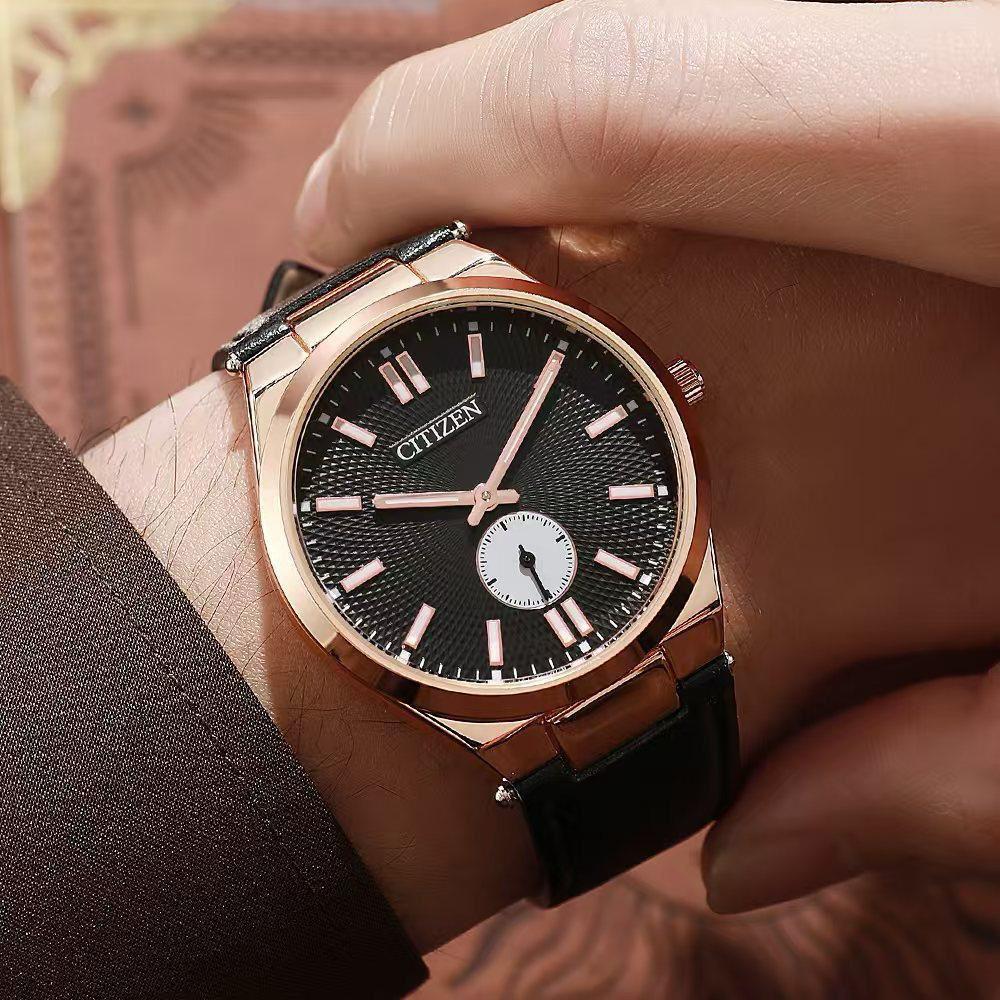 Citizen Tsuyosa Rose Gold Chronograph 42mm Quartz Movement Men's Watch