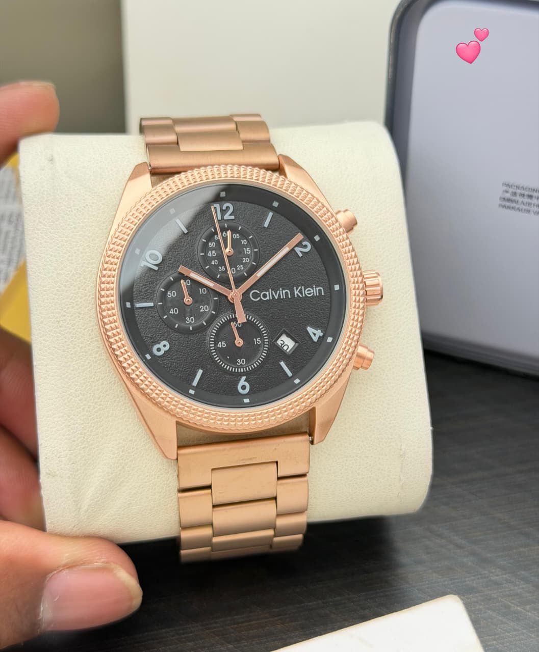 Calvin Klein Stainless Steel Chronograph 43mm Quartz Movement Men's Watch - Image 2