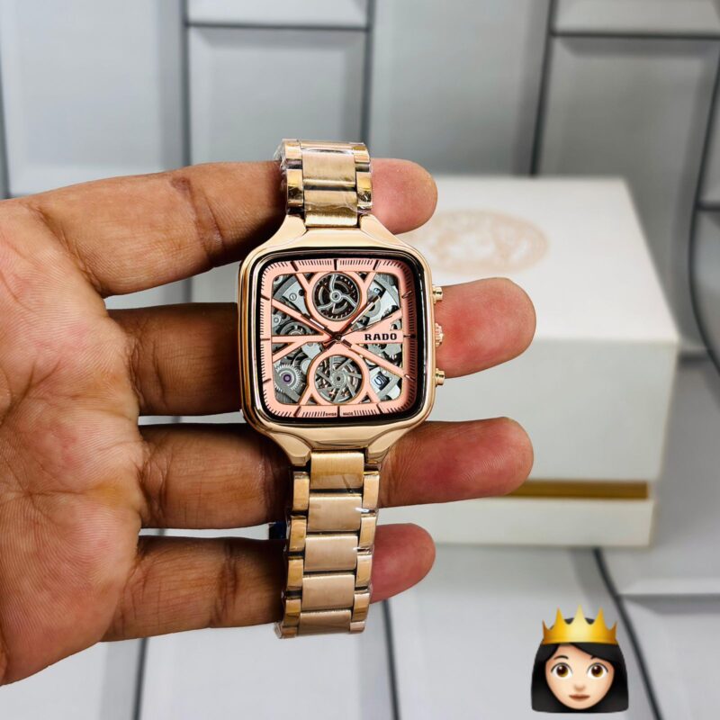 Rado True Series Open Heart Skeleton Chronograph 34mm Quartz Movement Ladies watch