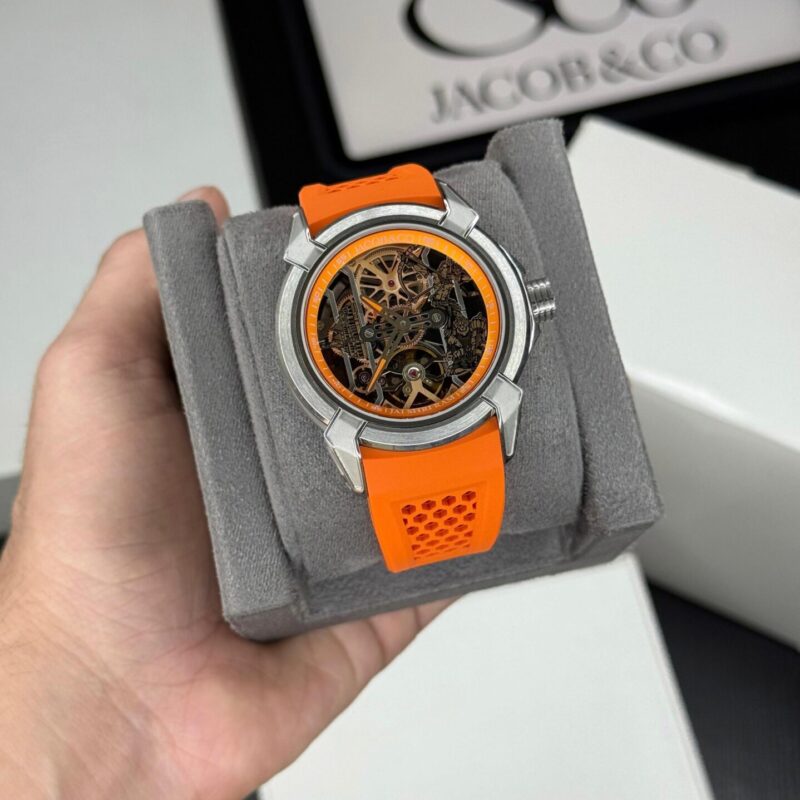 Jacob & Co Ram Janmabhoomi Titanium Edition Sapphire Glass 44mm Automatic Men's Watch