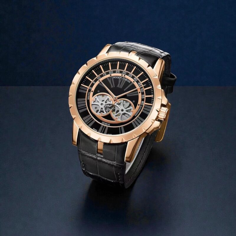 Roger Dubuis Axial Master Skeleton 44mm Japanese Automatic Men's Watch