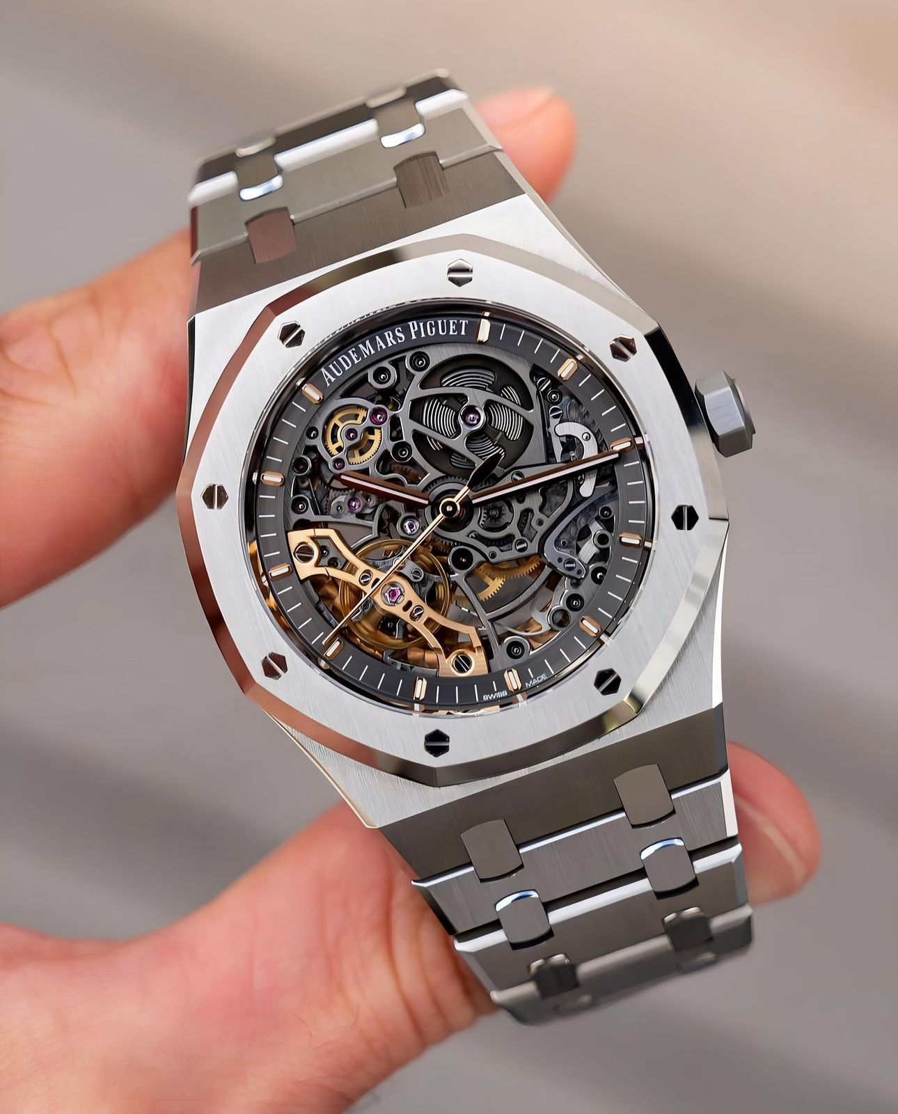 Audemars Piguet Royal Oak Skeleton Stainless Steel 41mm Automatic Men's Watch - Image 2