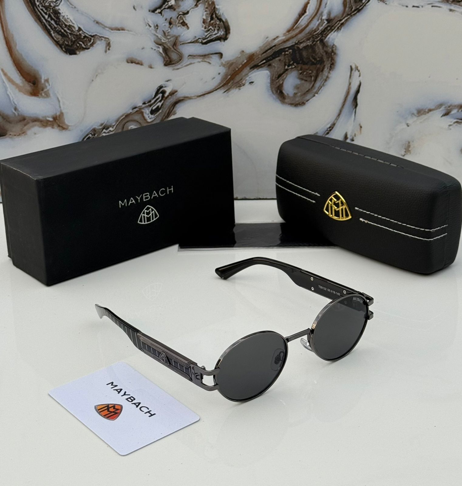 Maybach Round Sunglasses - Image 2