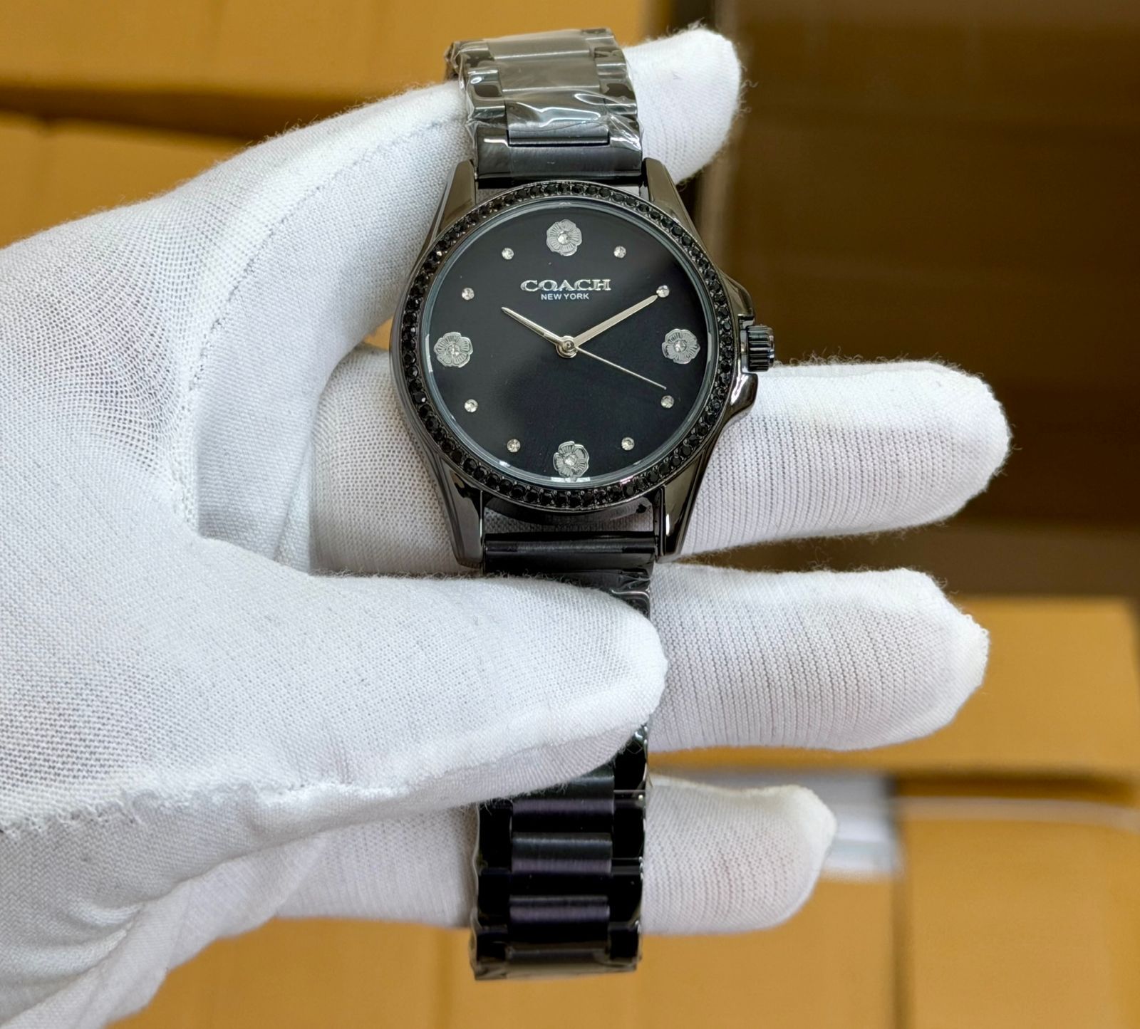 Coach Greyson Stainless Steel Water Resistance 36mm Quartz Movement Women's Watch