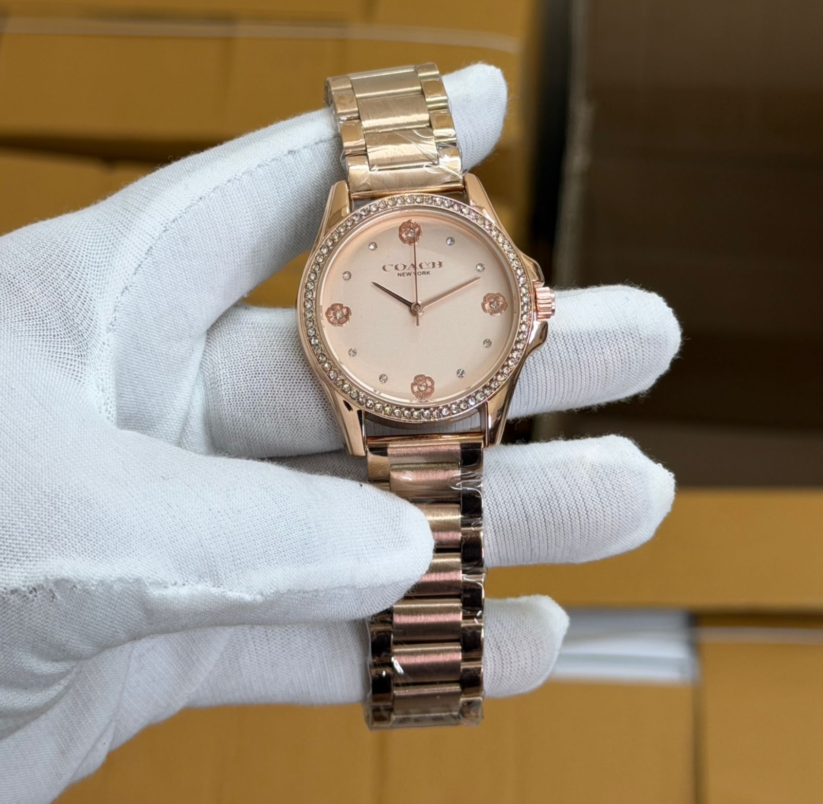 Coach Greyson Stainless Steel Water Resistance 36mm Quartz Movement Women's Watch - Image 2