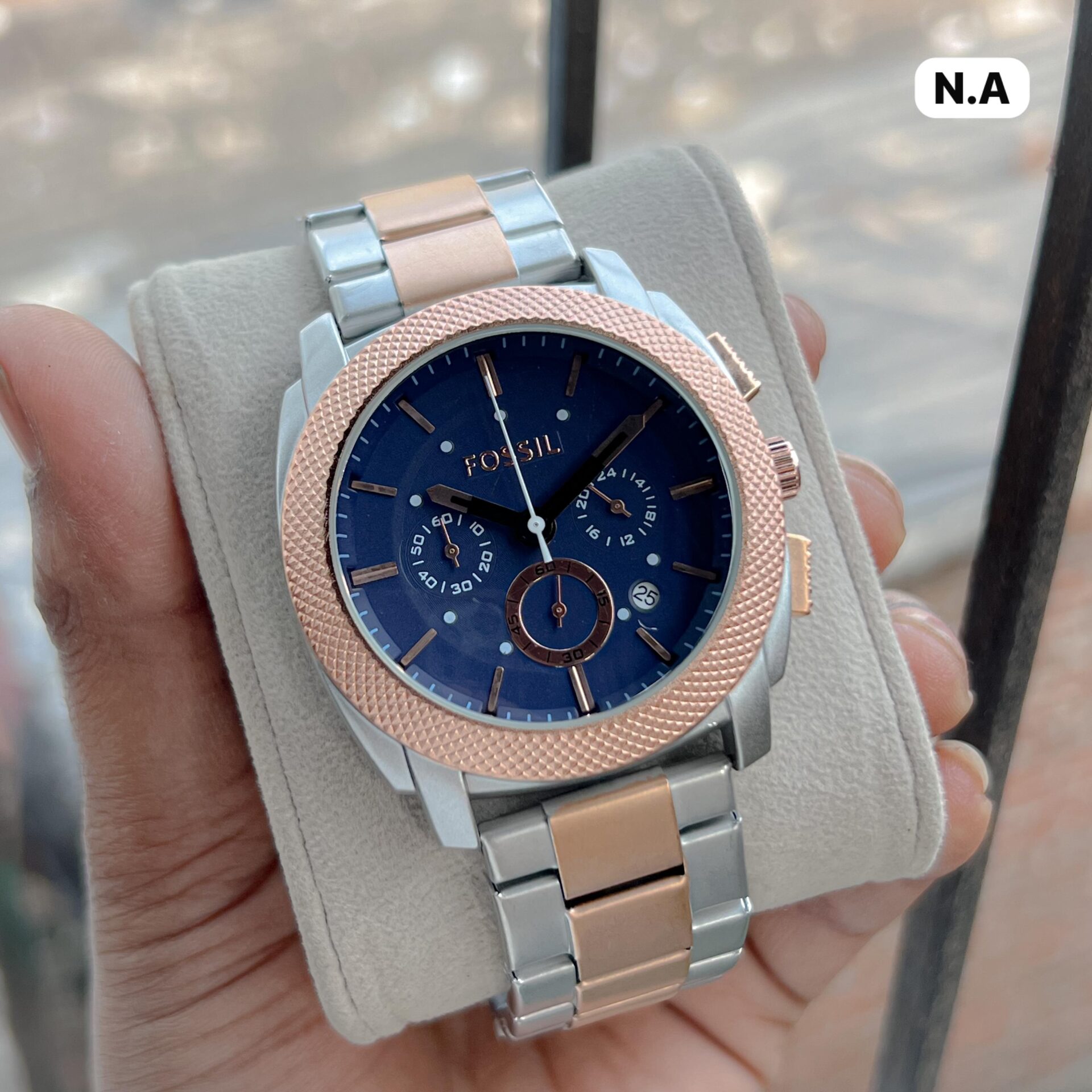 Fossil Gunmetal Stainless Steel Chronograph 42mm Quartz Movement Men's watch - Image 2