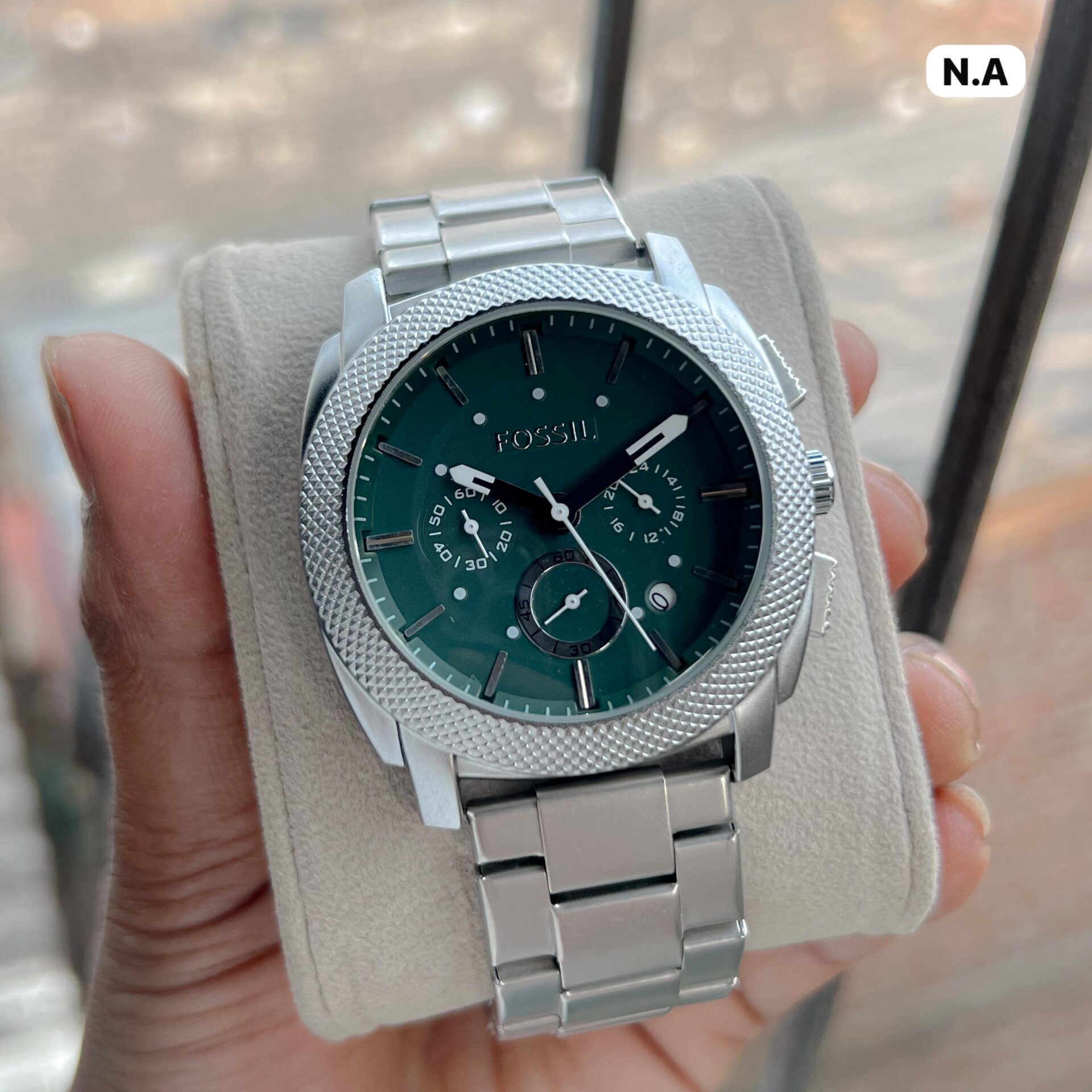 Fossil Gunmetal Stainless Steel Chronograph 42mm Quartz Movement Men's watch - Image 4