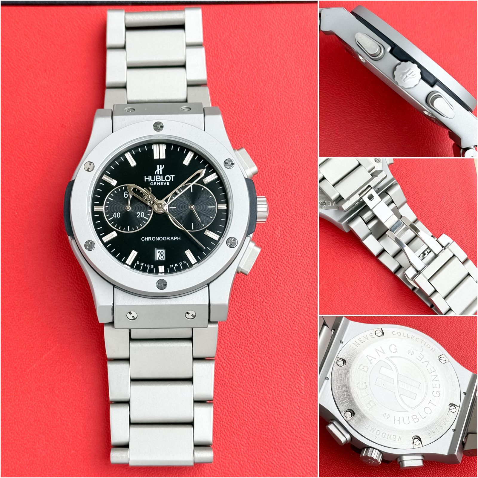 Hublot Big Bang Stainless Steel Chronograph 42mm Quartz Movement Men's watch - Image 5