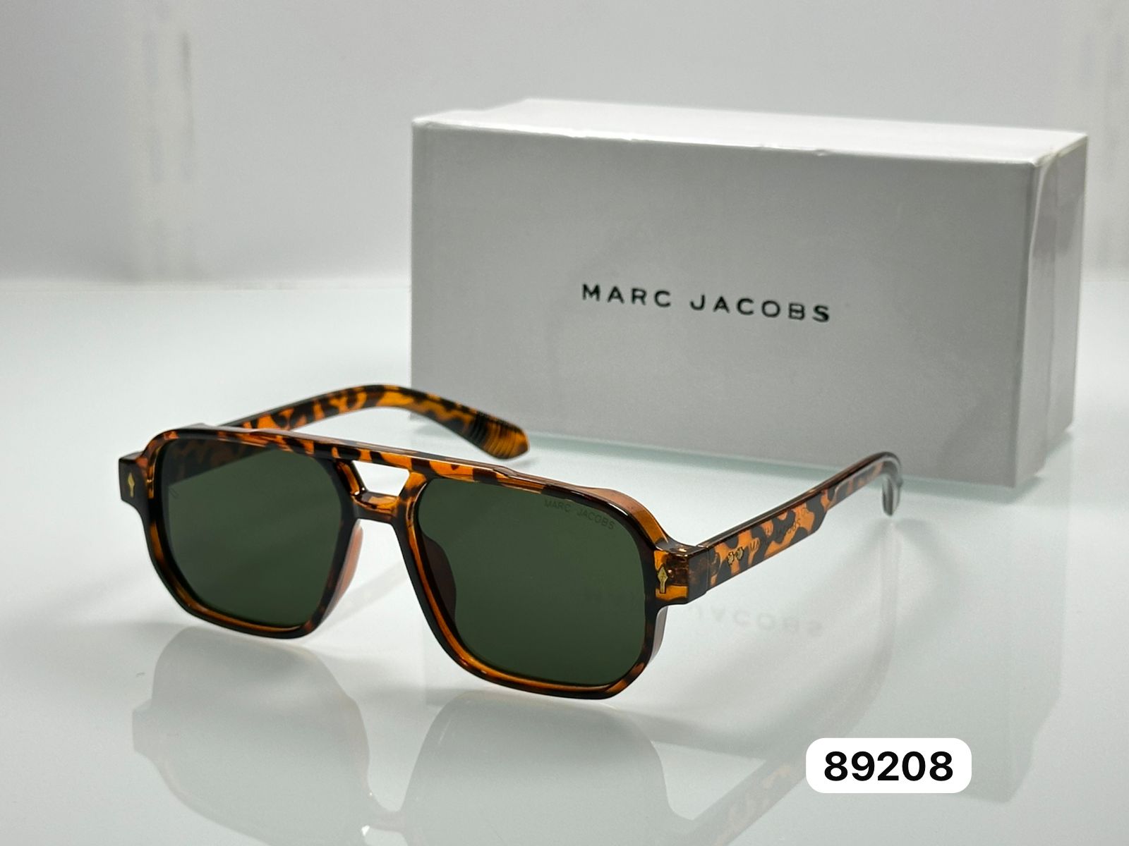 Marc Jacobs Designer Aviator Sunglasses - Men's Luxury Square Navigator Frames