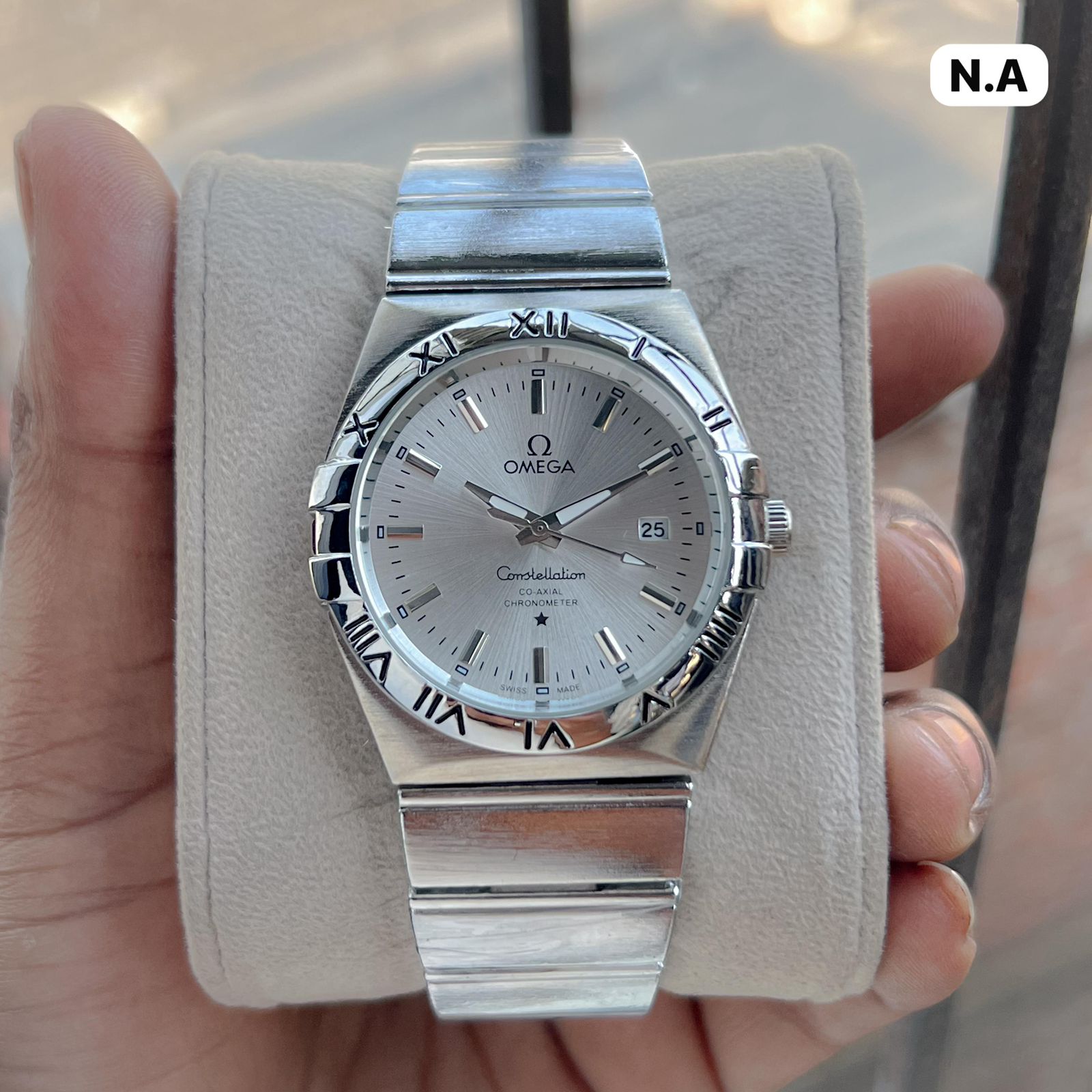 Omega Constellation Co‑Axial 41mm Quartz Movement Men's Watch