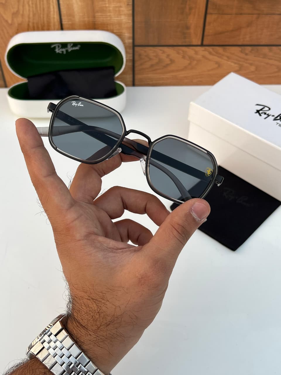 Ray-Ban RB3025 Aviator Classic Timeless Unisex Pilot Sunglasses - Image 3