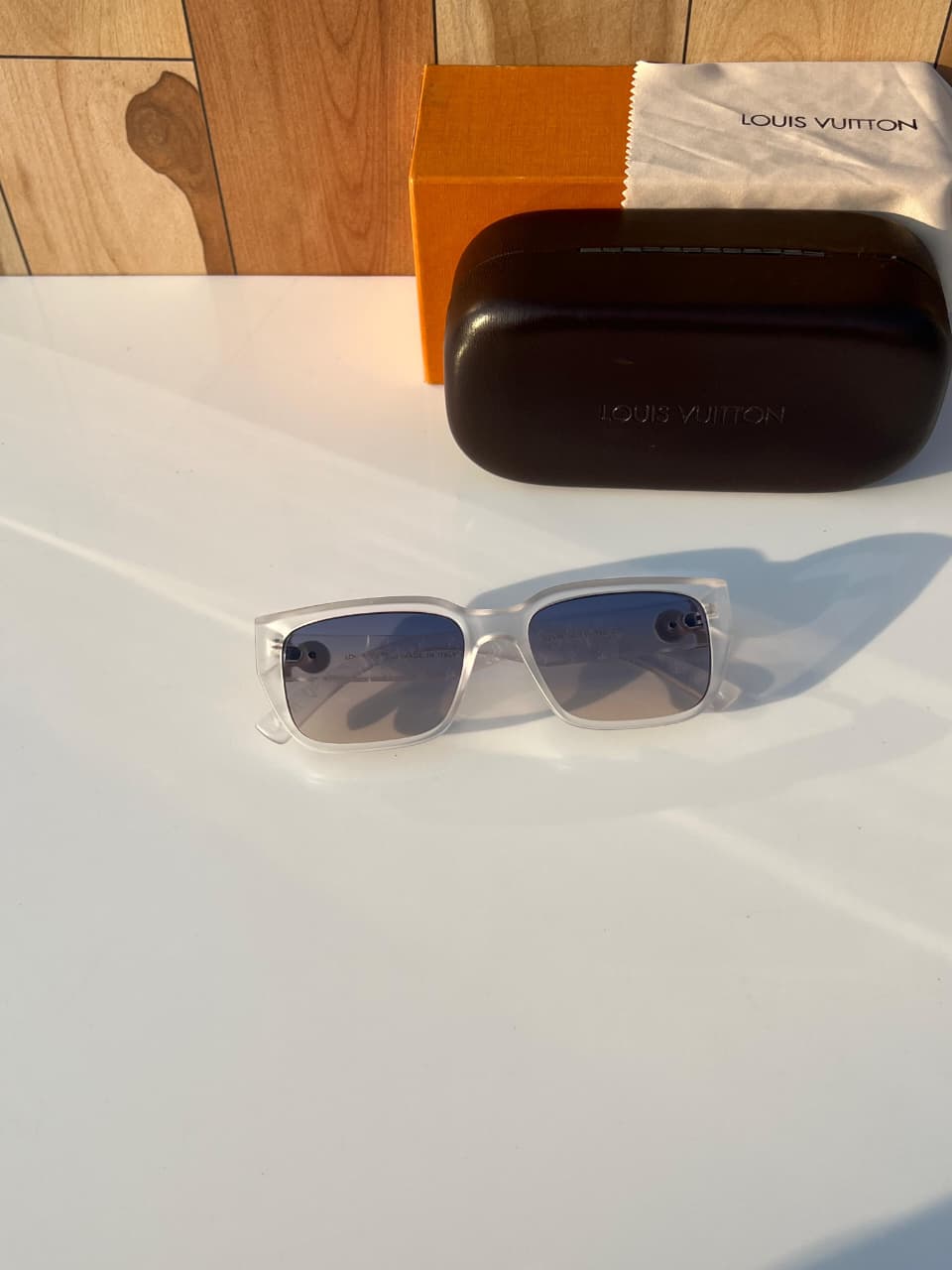 Louis Vuitton 1.1 Millionaires Beveled Square Luxury Unisex Sunglasses - Image 4