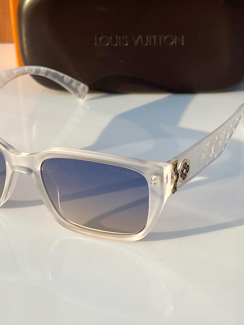 Louis Vuitton 1.1 Millionaires Beveled Square Luxury Unisex Sunglasses - Image 3