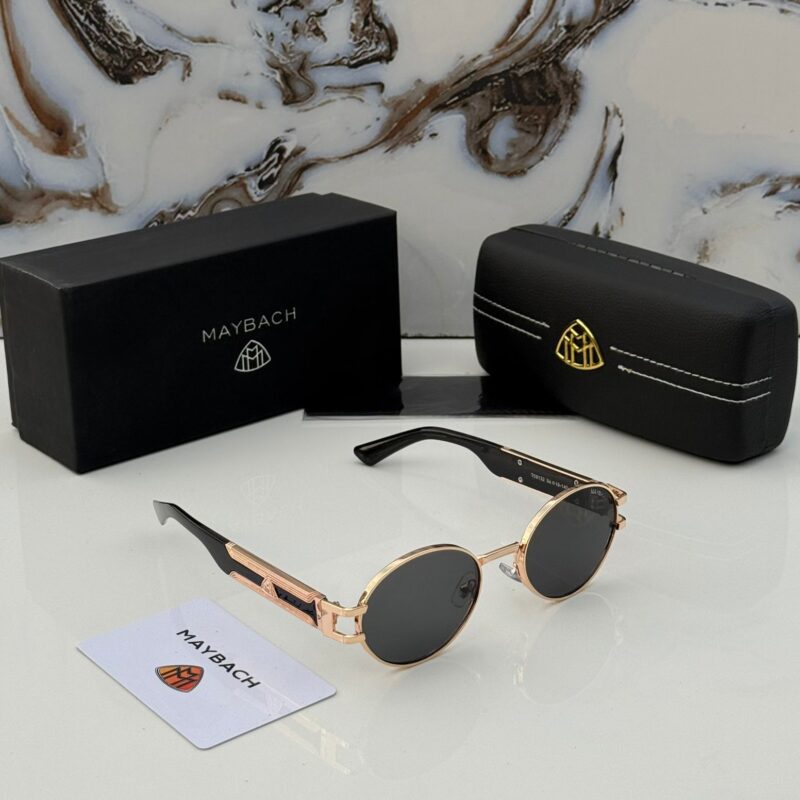 Maybach The Artist III Rimless 24k Gold Luxury Unisex Eyewear
