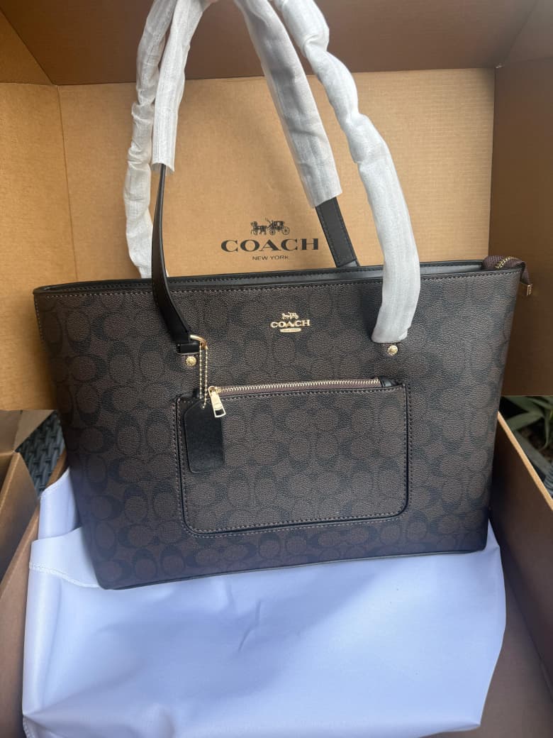 Coach Tabby Shoulder Bag 26 in Polished Pebble Leather - Image 2